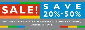 20-50% Off Sale Selected Items