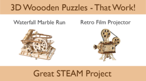 3D Wooden Puzzles by ROKR