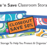 Closeout on TREND File 'n Save Classroom Storage