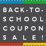Annual Back-To-School Sale Information