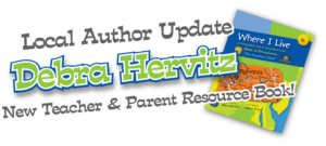 Local Author Update - Debra Hervitz Where I Live Book